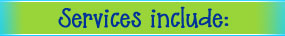 Therapy services include